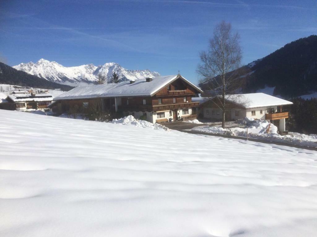 Apartamento Bauernhof Hinterfirst Söll Exterior foto